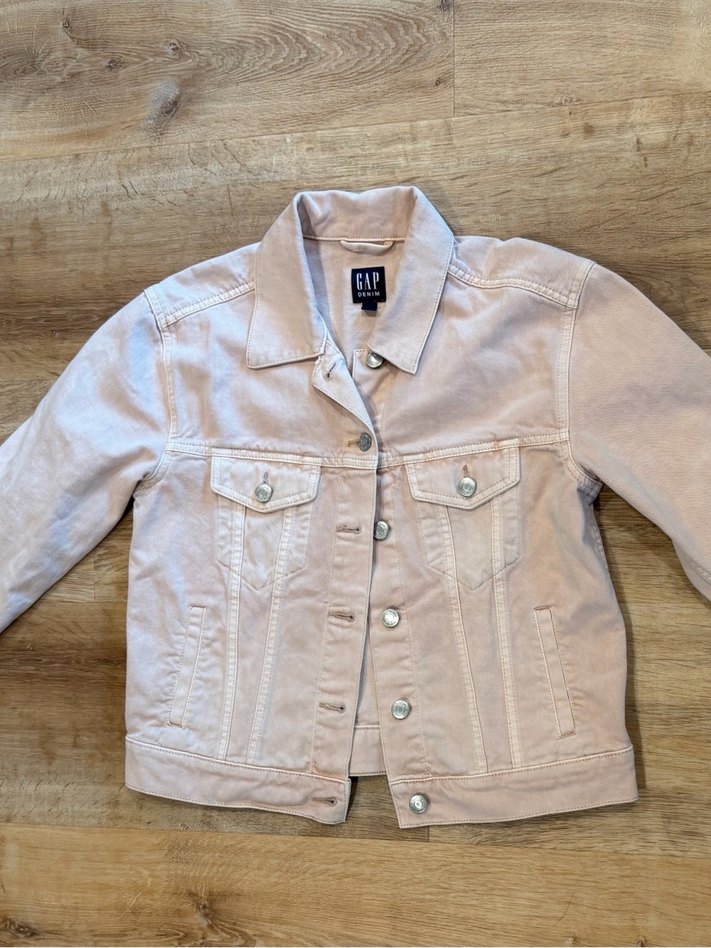 GAP Light Pink Denim Jacket